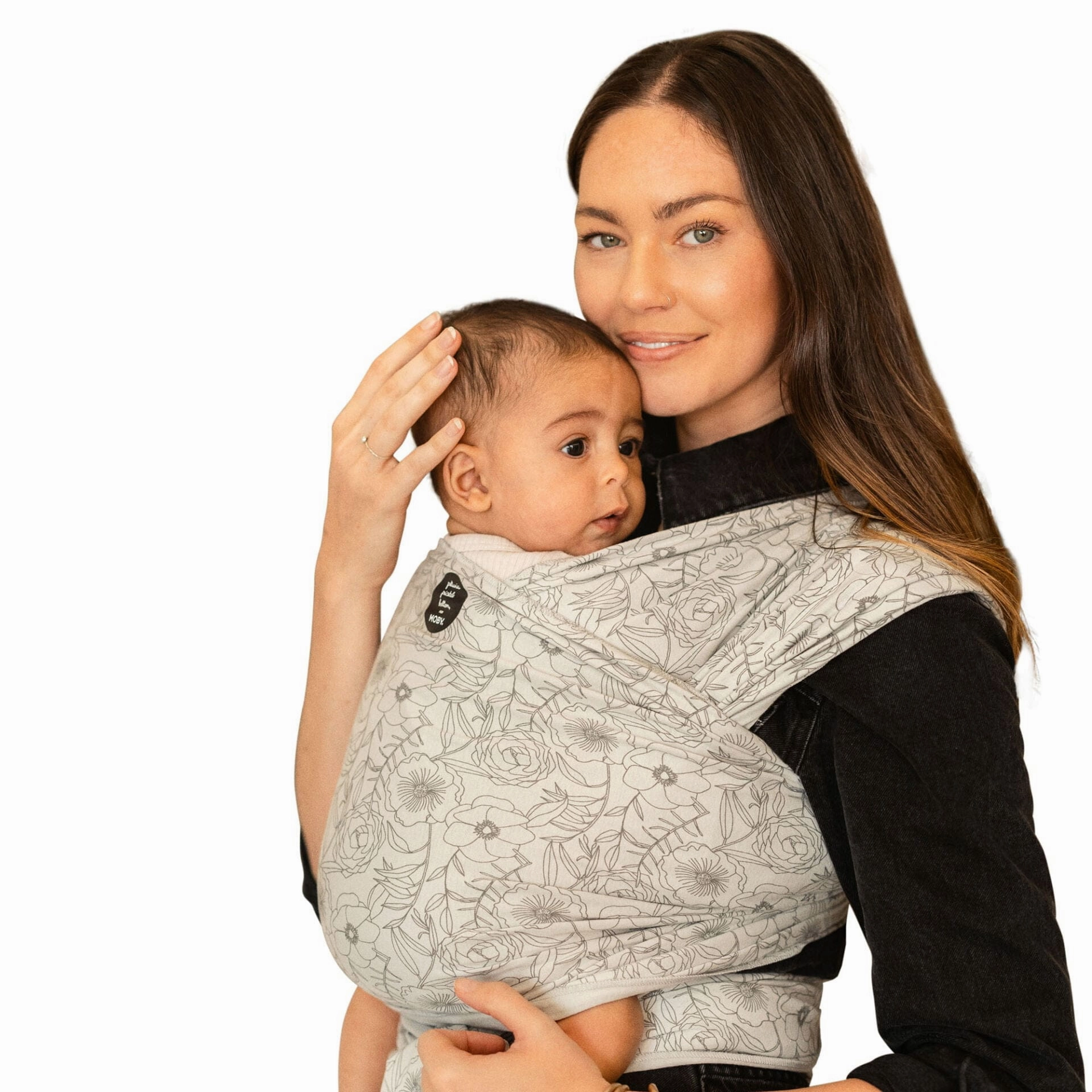 Moby Classic Wrap by Petunia - Seaside Poppies