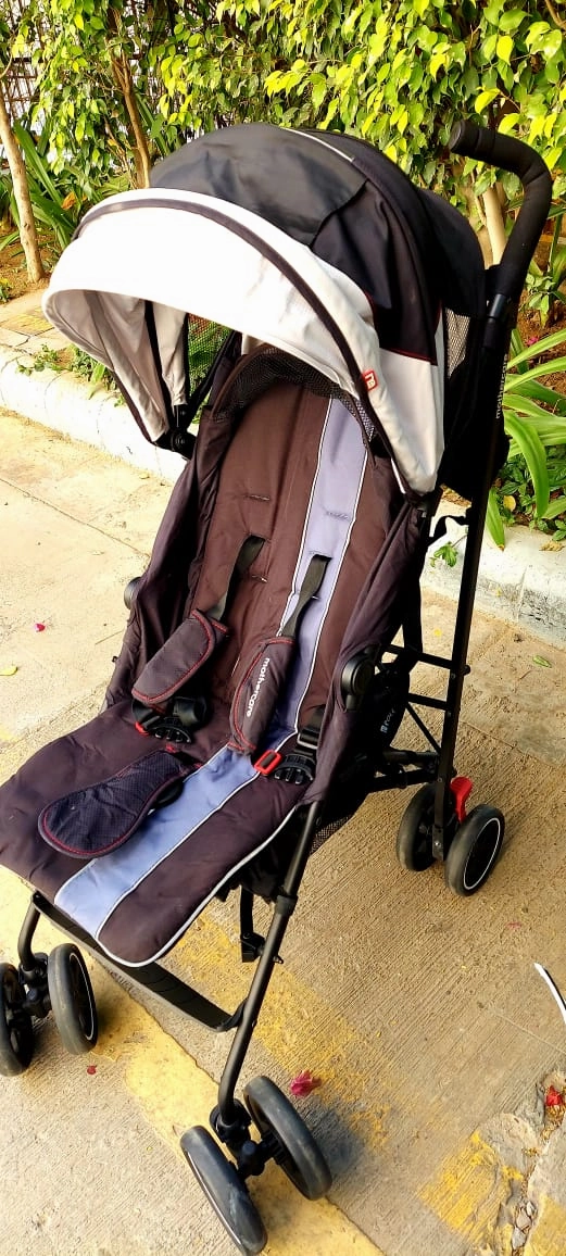 MOTHERCARE Roll Stroller/Pram- Brown