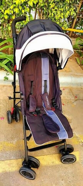 MOTHERCARE Roll Stroller/Pram- Brown