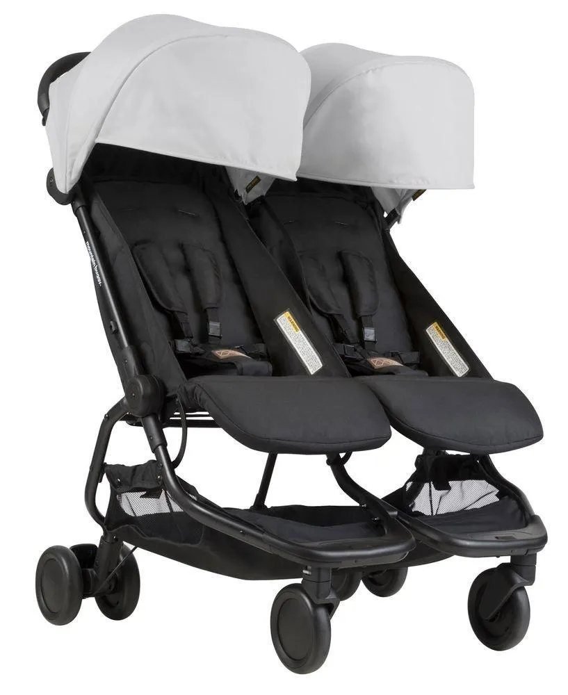 Mountain Buggy Nano Duo Compact Double Stroller