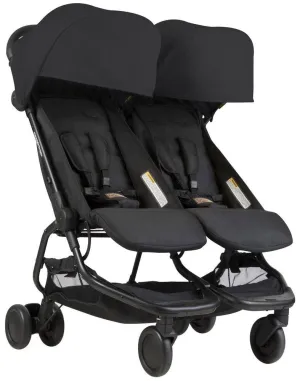 Mountain Buggy Nano Duo Compact Double Stroller