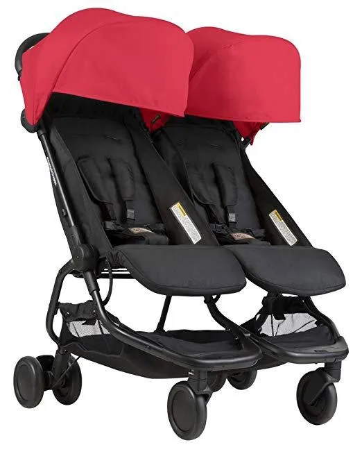 Mountain Buggy Nano Duo Compact Double Stroller