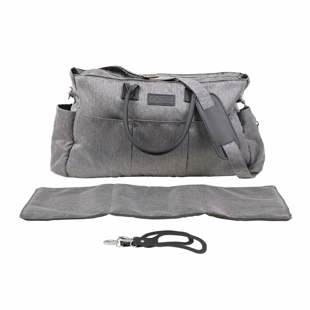 Mountain Buggy Duet Luxury Herringbone Double Stroller