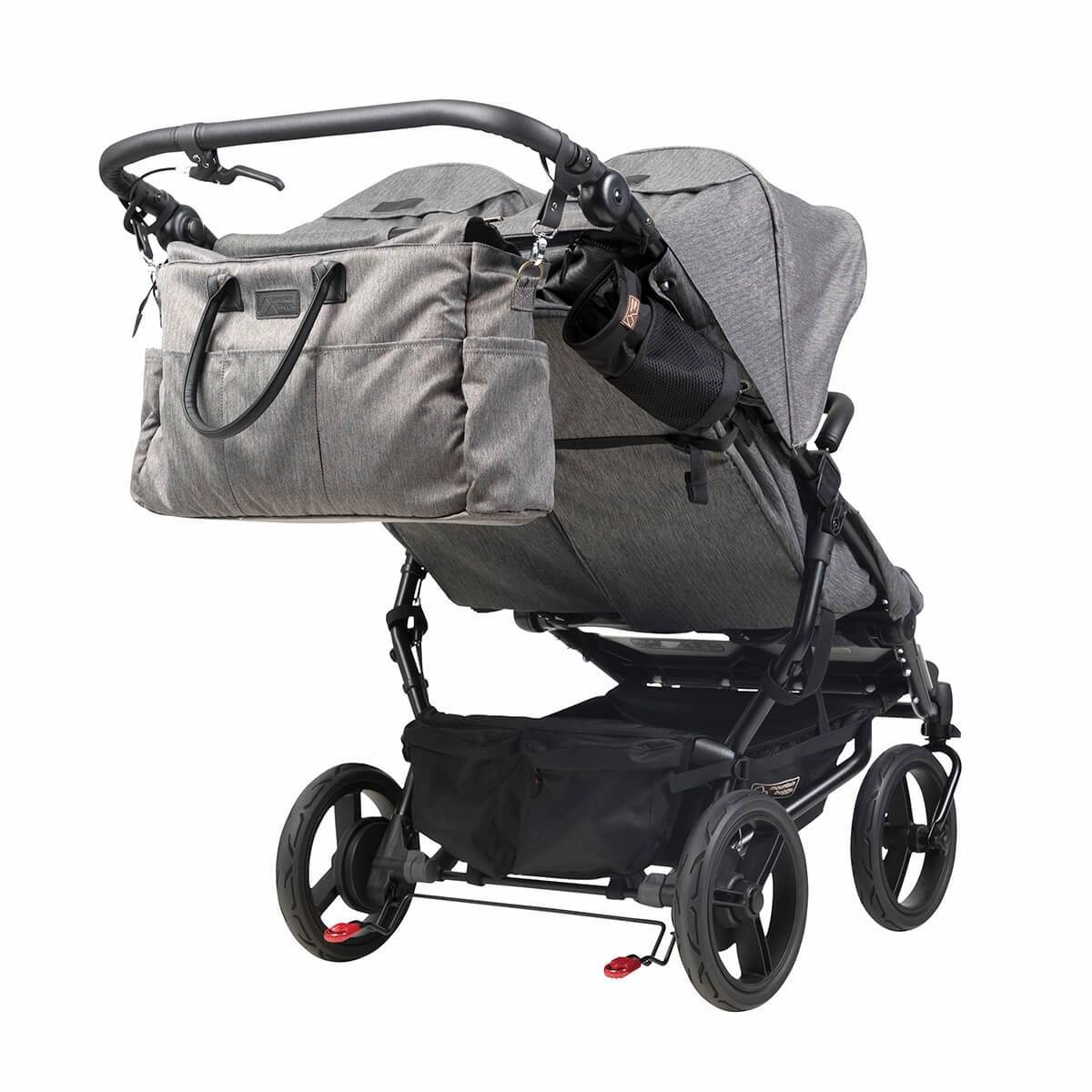 Mountain Buggy Duet Luxury Herringbone Double Stroller