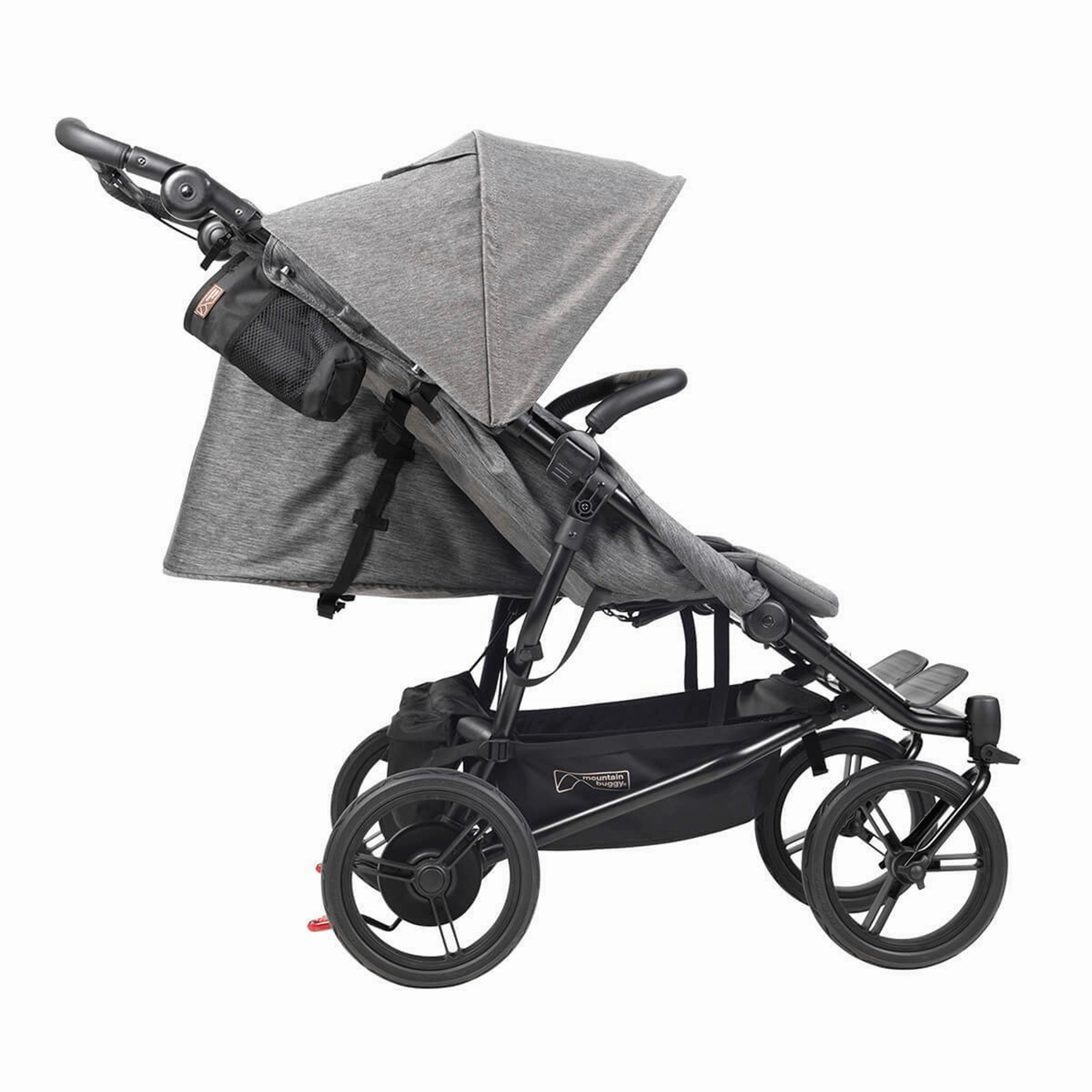 Mountain Buggy Duet Luxury with Satchel - Herringbone