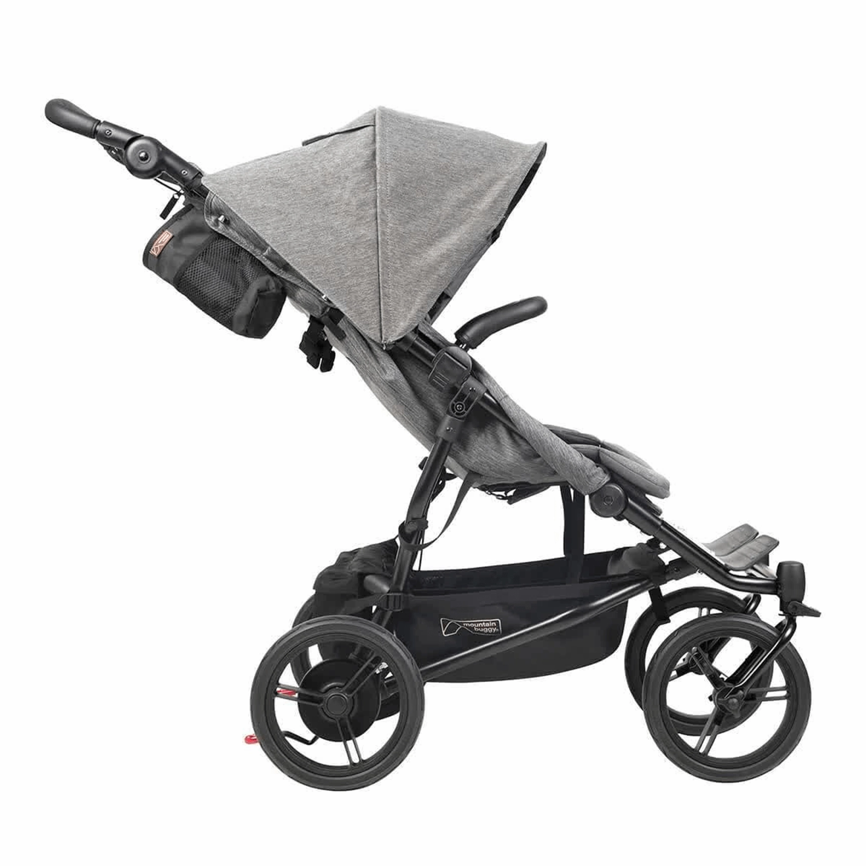 Mountain Buggy Duet Luxury with Satchel - Herringbone