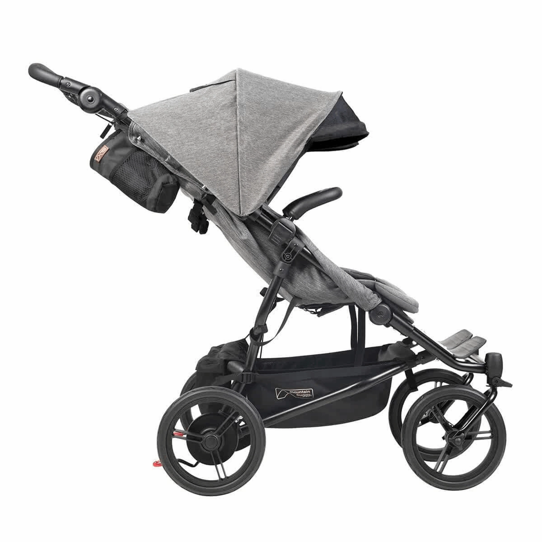 Mountain Buggy Duet Luxury with Satchel - Herringbone