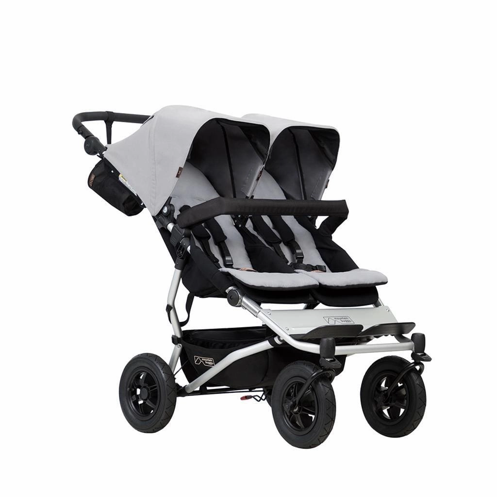 Mountain Buggy Duet with Carrycot Plus - Silver
