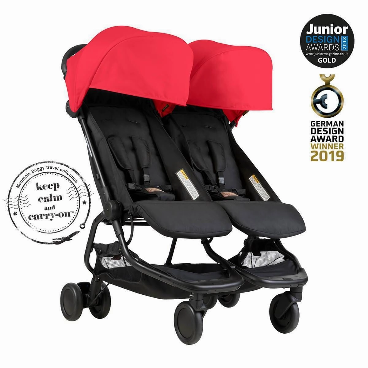 Mountain Buggy Nano Duo - Ruby