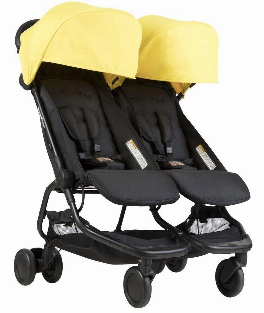 Mountain Buggy Nano Duo Compact Double Stroller