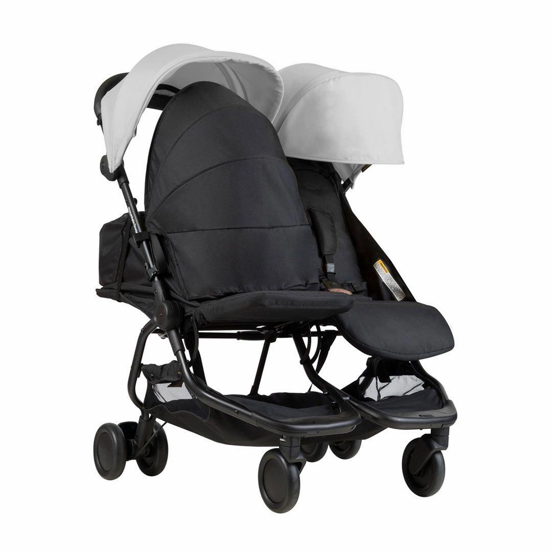 Mountain Buggy Nano Duo Pushchair - Silver