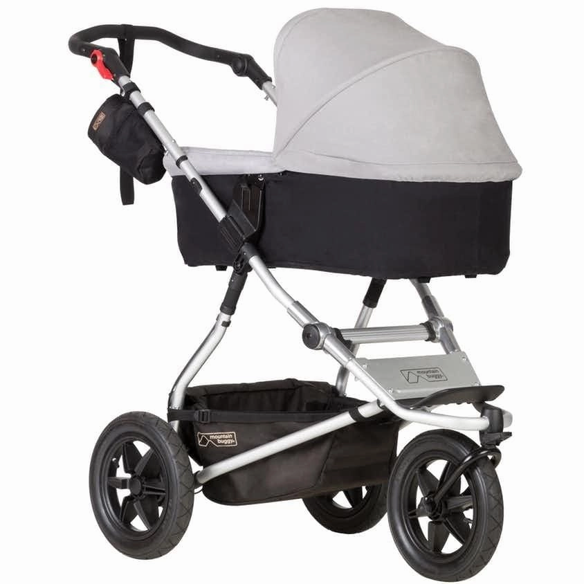 Mountain Buggy Urban Jungle and Carrycot Plus - Silver