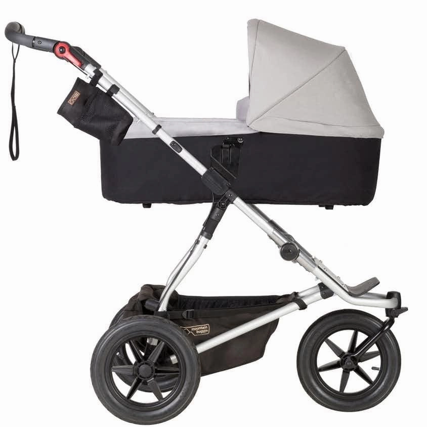 Mountain Buggy Urban Jungle and Carrycot Plus - Silver