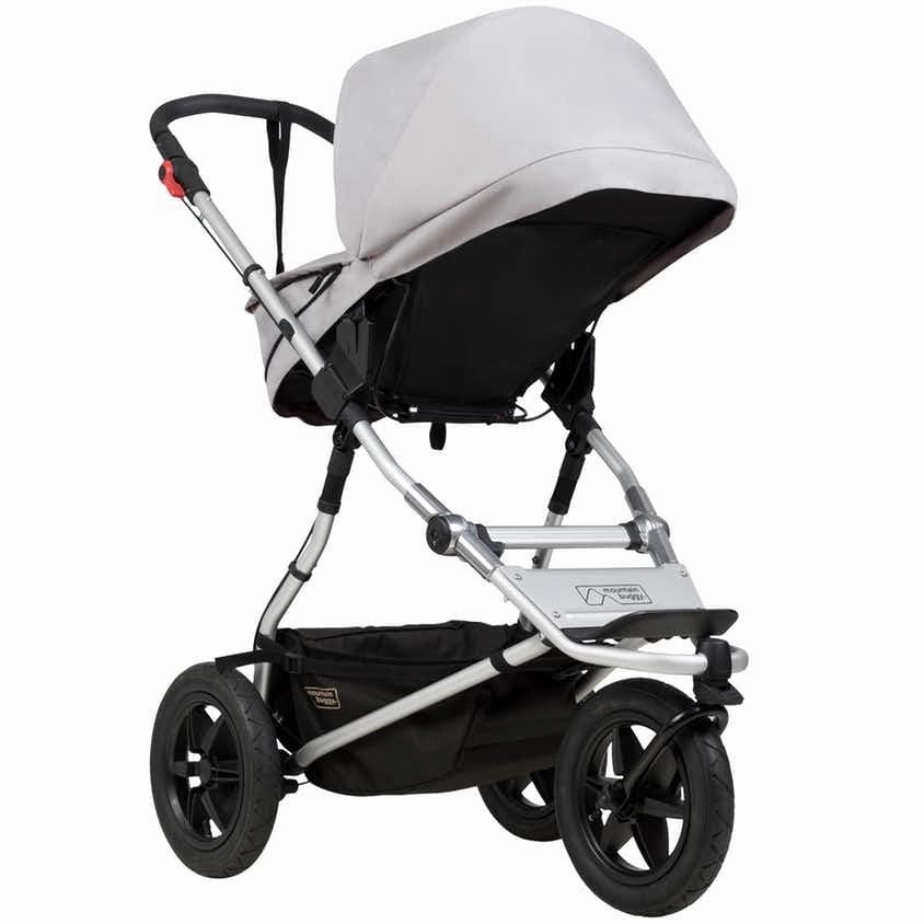 Mountain Buggy Urban Jungle and Carrycot Plus - Silver