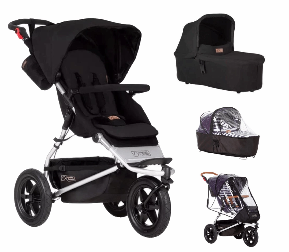 Mountain Buggy Urban Jungle Essential Bundle - Black
