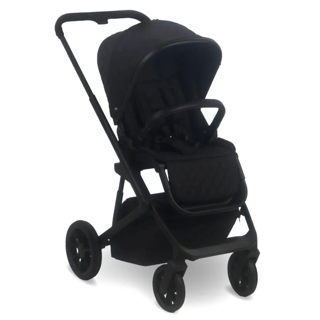 My Babiie MB500 3-in-1 Travel System with Base - Obsidian Black