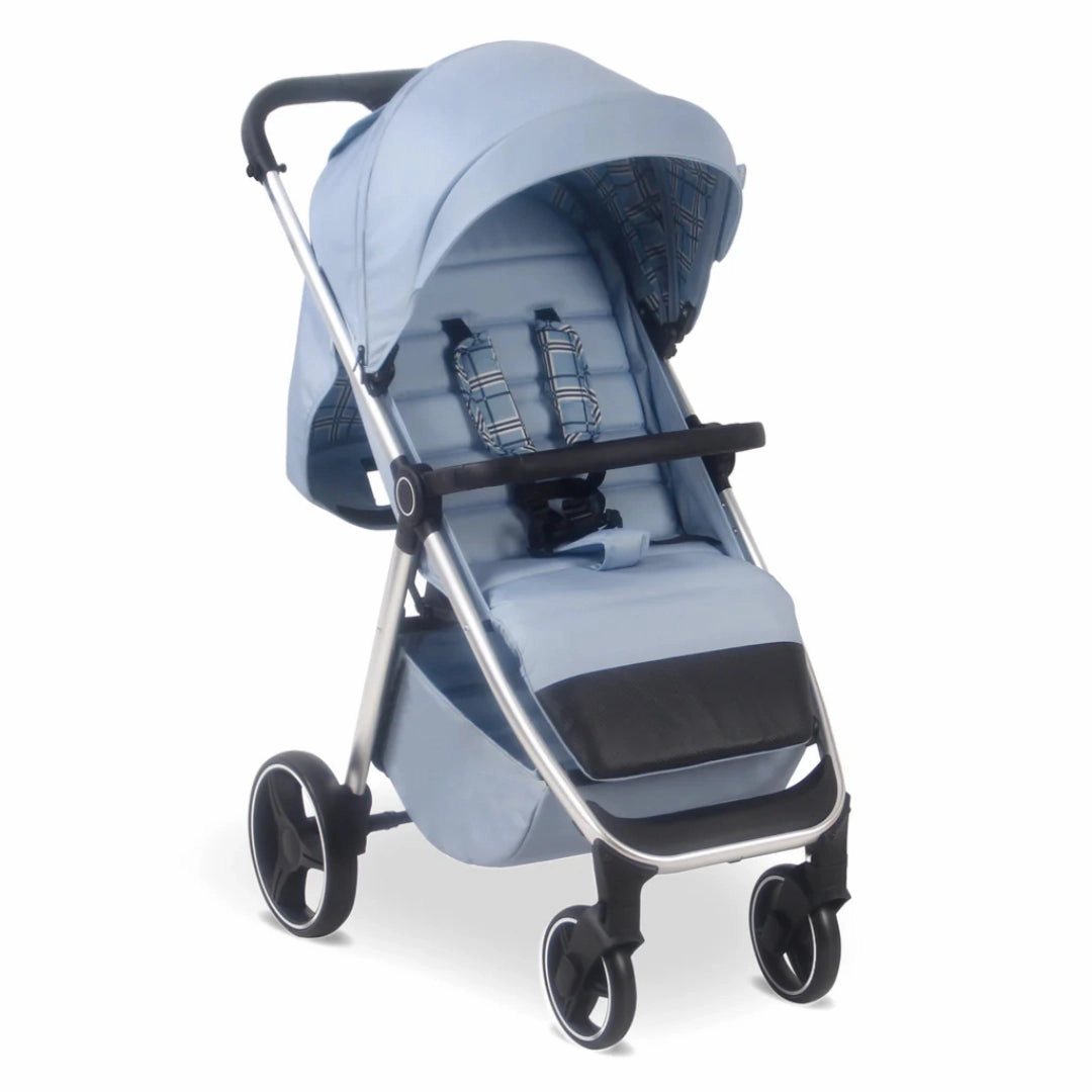 My Babiie MB160 PLUS Pushchair - Blue Plaid