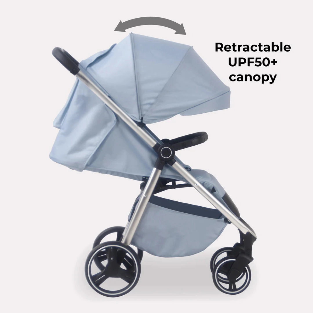 My Babiie MB160 PLUS Pushchair - Blue Plaid