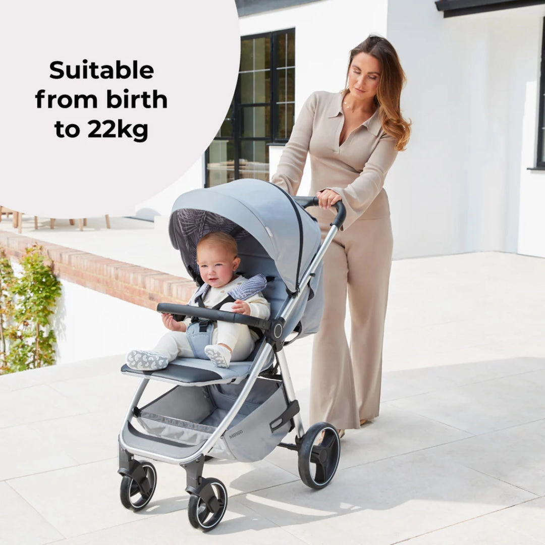 My Babiie MB160 PLUS Pushchair - Grey Tropical