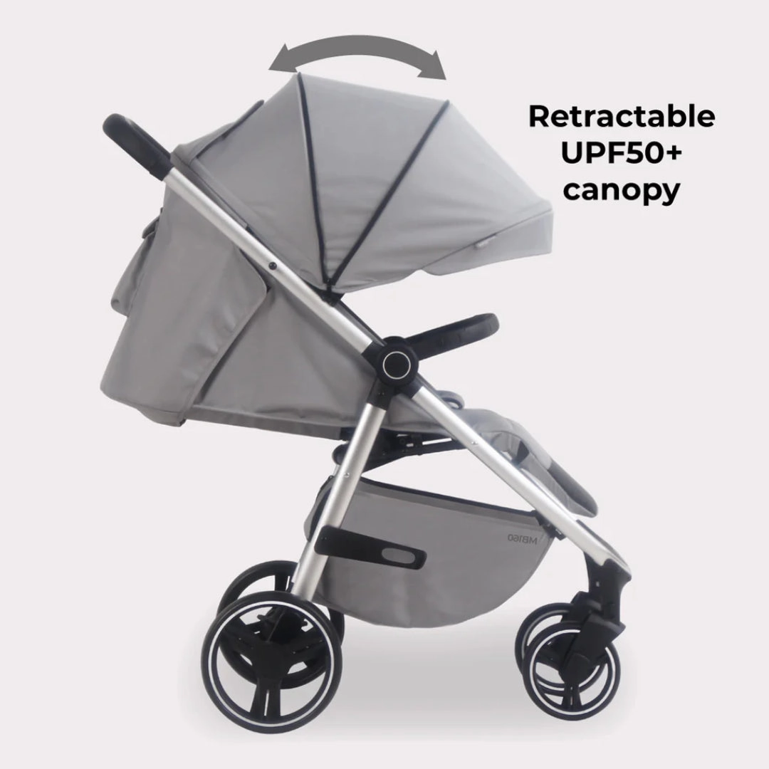 My Babiie MB160 PLUS Pushchair - Grey Tropical