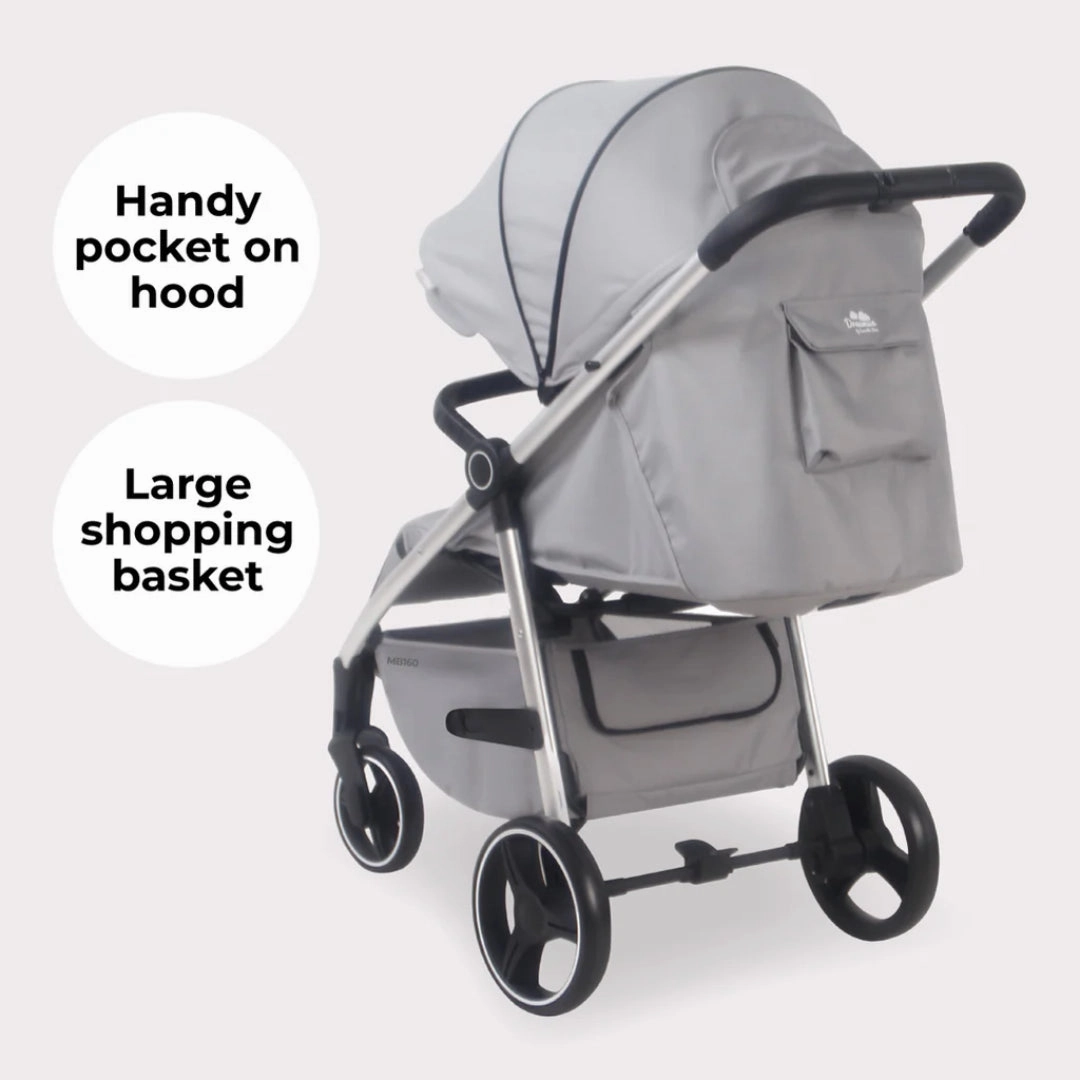 My Babiie MB160 PLUS Pushchair - Grey Tropical
