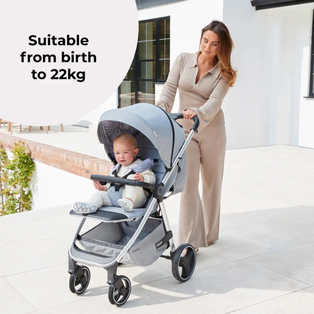 My Babiie MB160 PLUS Pushchair - Grey Tropical