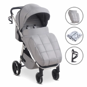My Babiie MB160 PLUS Pushchair - Grey Tropical