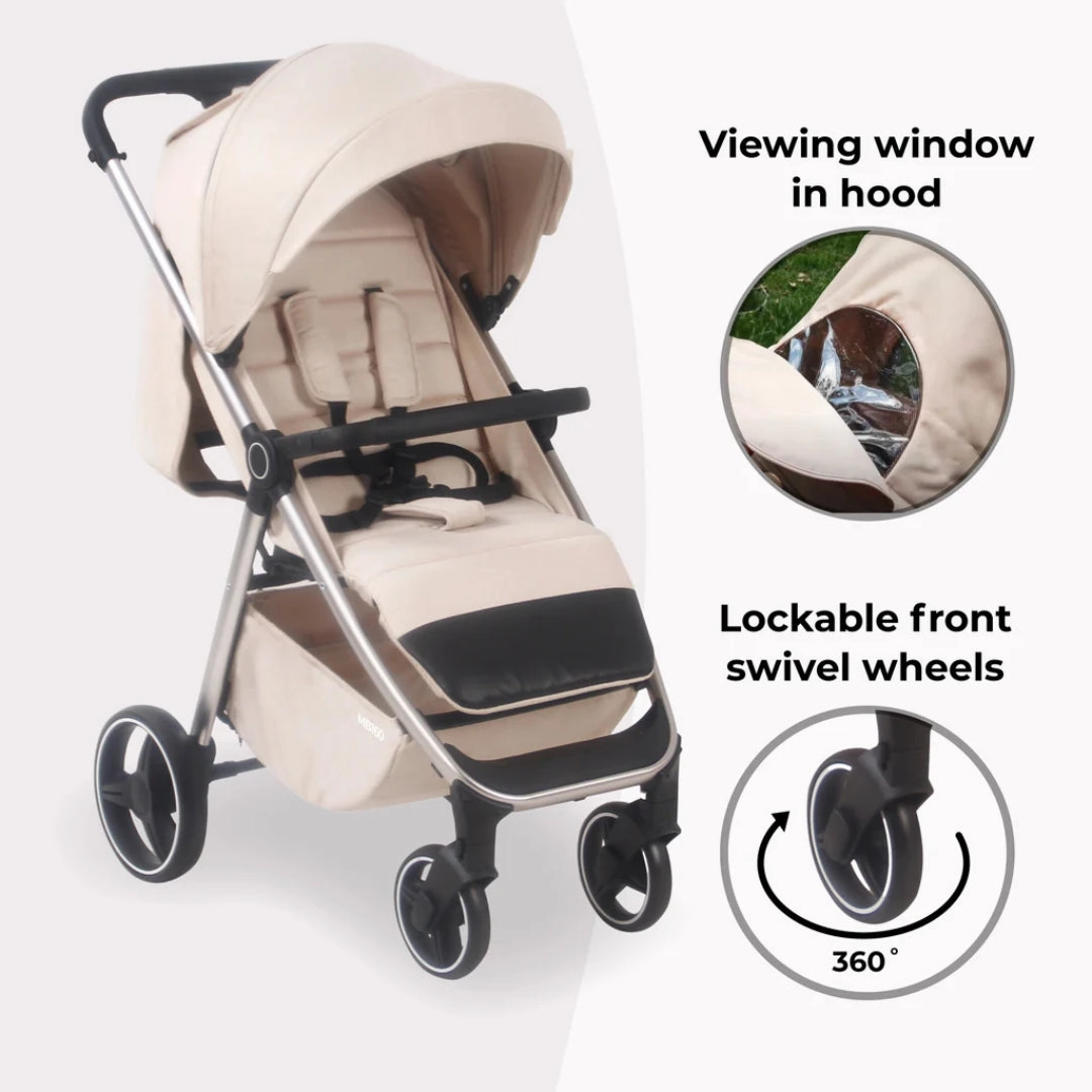 My Babiie MB160 PLUS Pushchair - Oatmeal