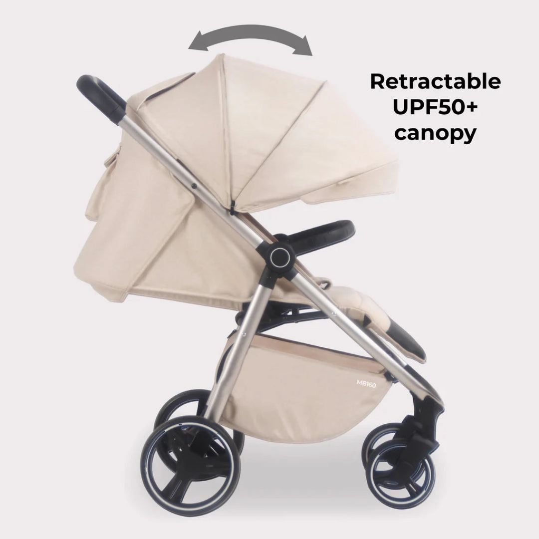 My Babiie MB160 PLUS Pushchair - Oatmeal