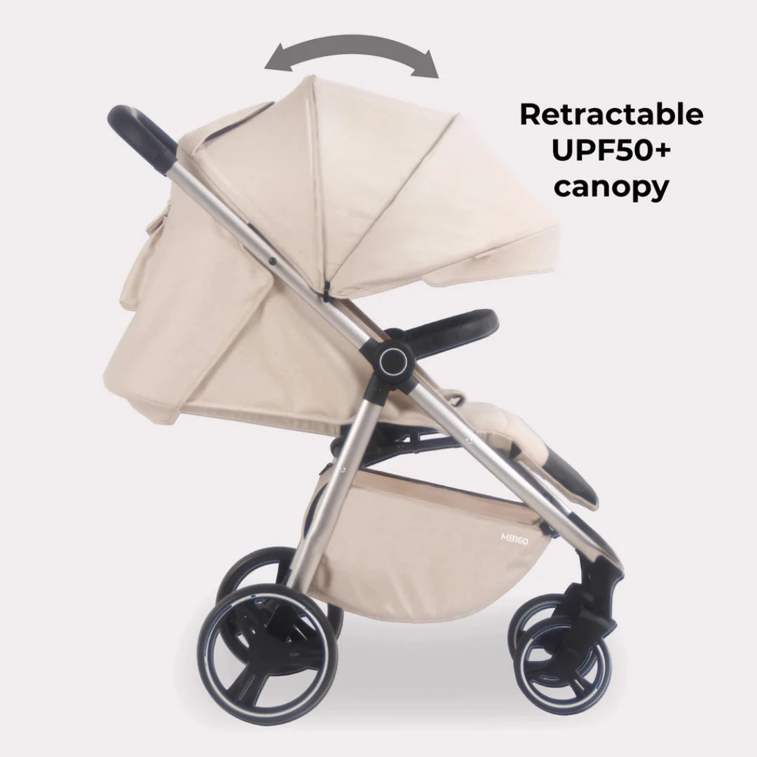 My Babiie MB160 PLUS Pushchair - Oatmeal