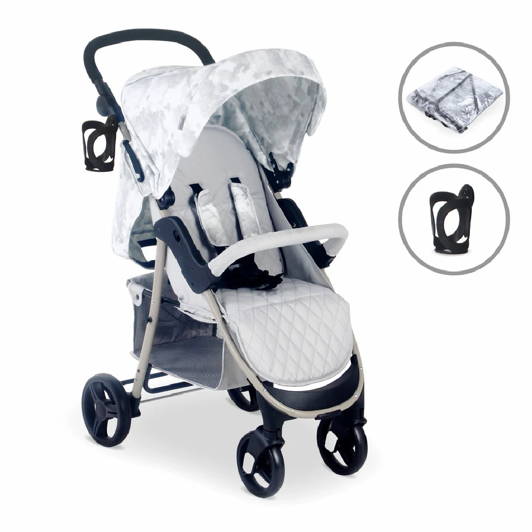 My Babiie MB30 PLUS Pushchair - Grey Tie Dye