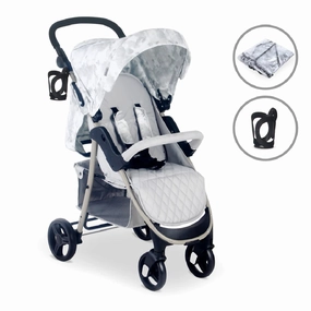 My Babiie MB30 PLUS Pushchair - Grey Tie Dye