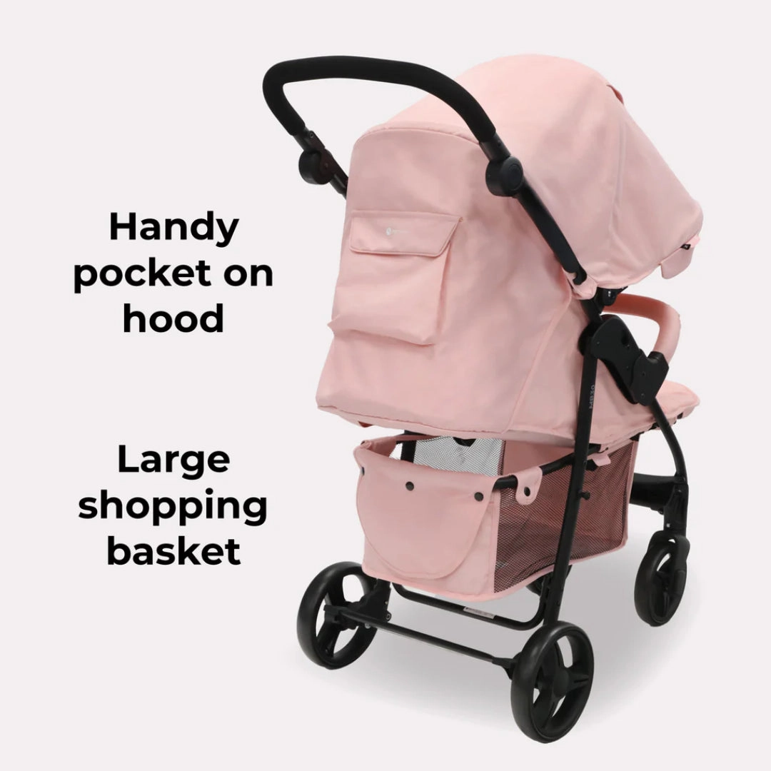 My Babiie MB30 PLUS Pushchair - Pink Leopard