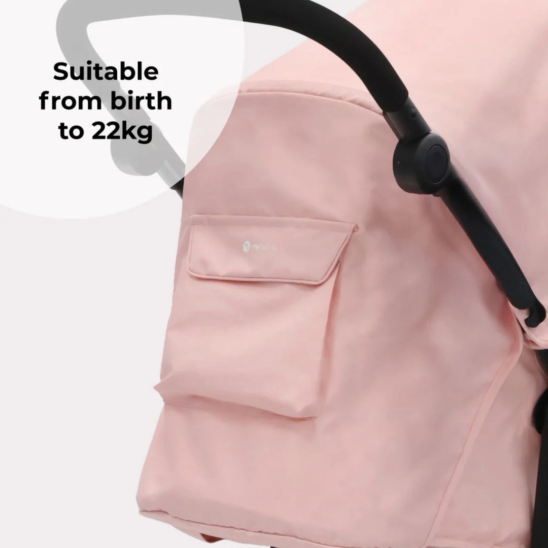 My Babiie MB30 PLUS Pushchair - Pink Leopard