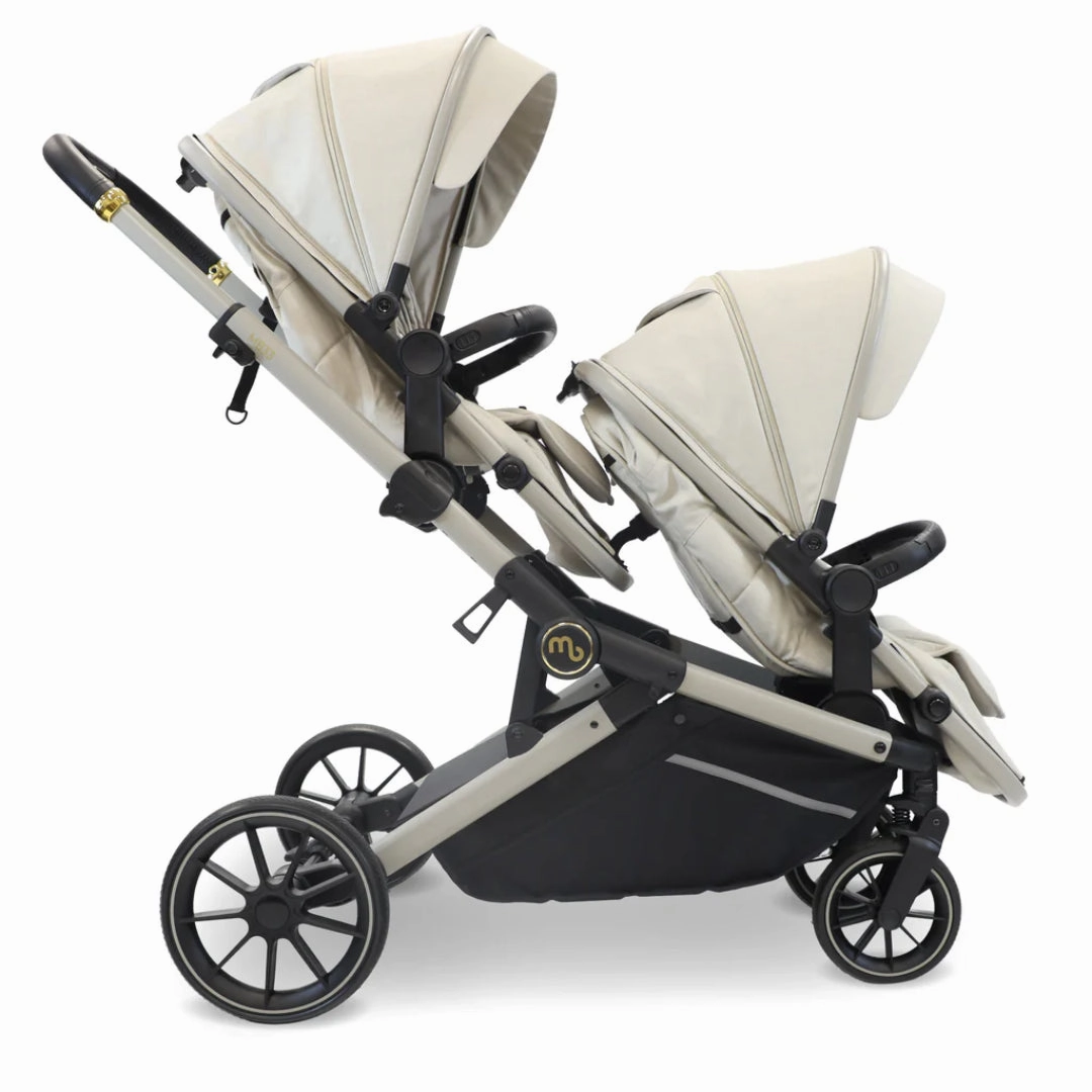 My Babiie MB33 Tandem Pushchair - Ivory