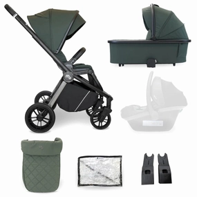 My Babiie MB450 2-in-1 Pushchair & Carrycot - Forest Green