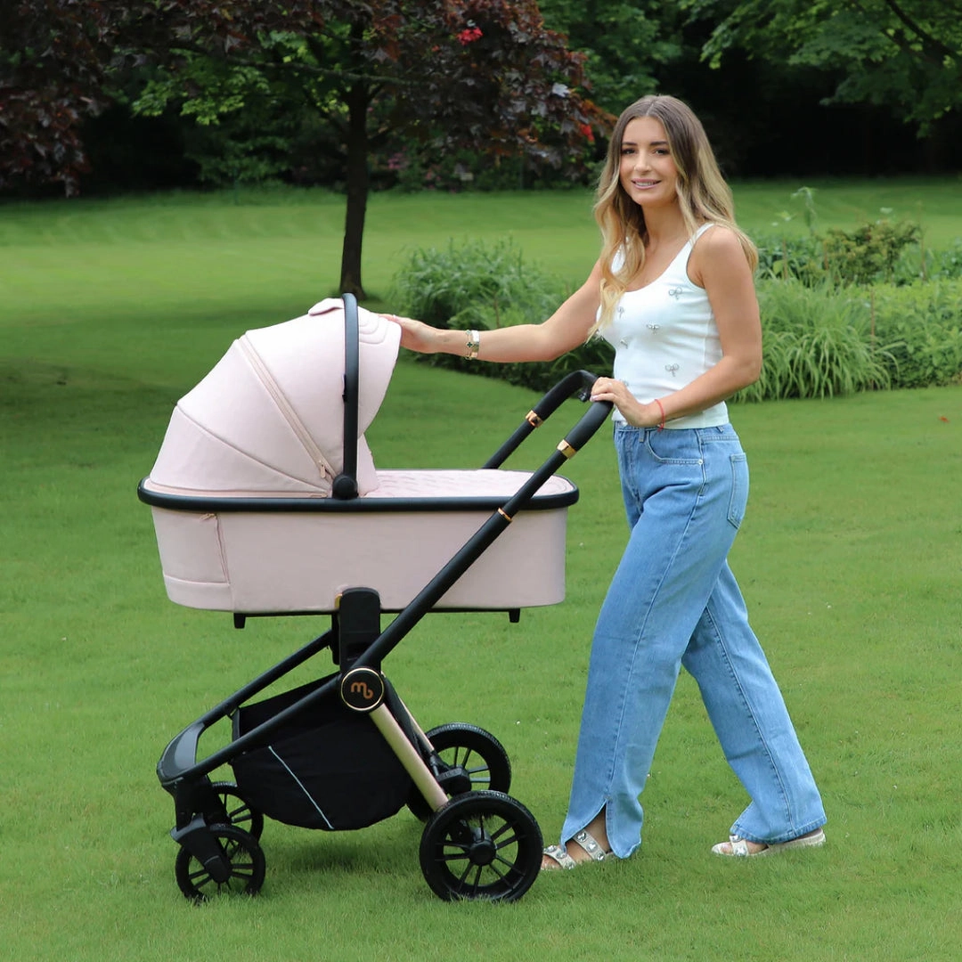 My Babiie MB450 2-in-1 Pushchair & Carrycot - Pastel Pink