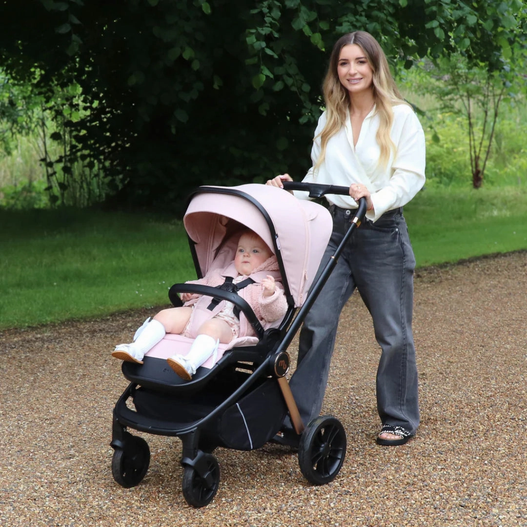 My Babiie MB450 2-in-1 Pushchair & Carrycot - Pastel Pink