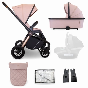 My Babiie MB450 2-in-1 Pushchair & Carrycot - Pastel Pink