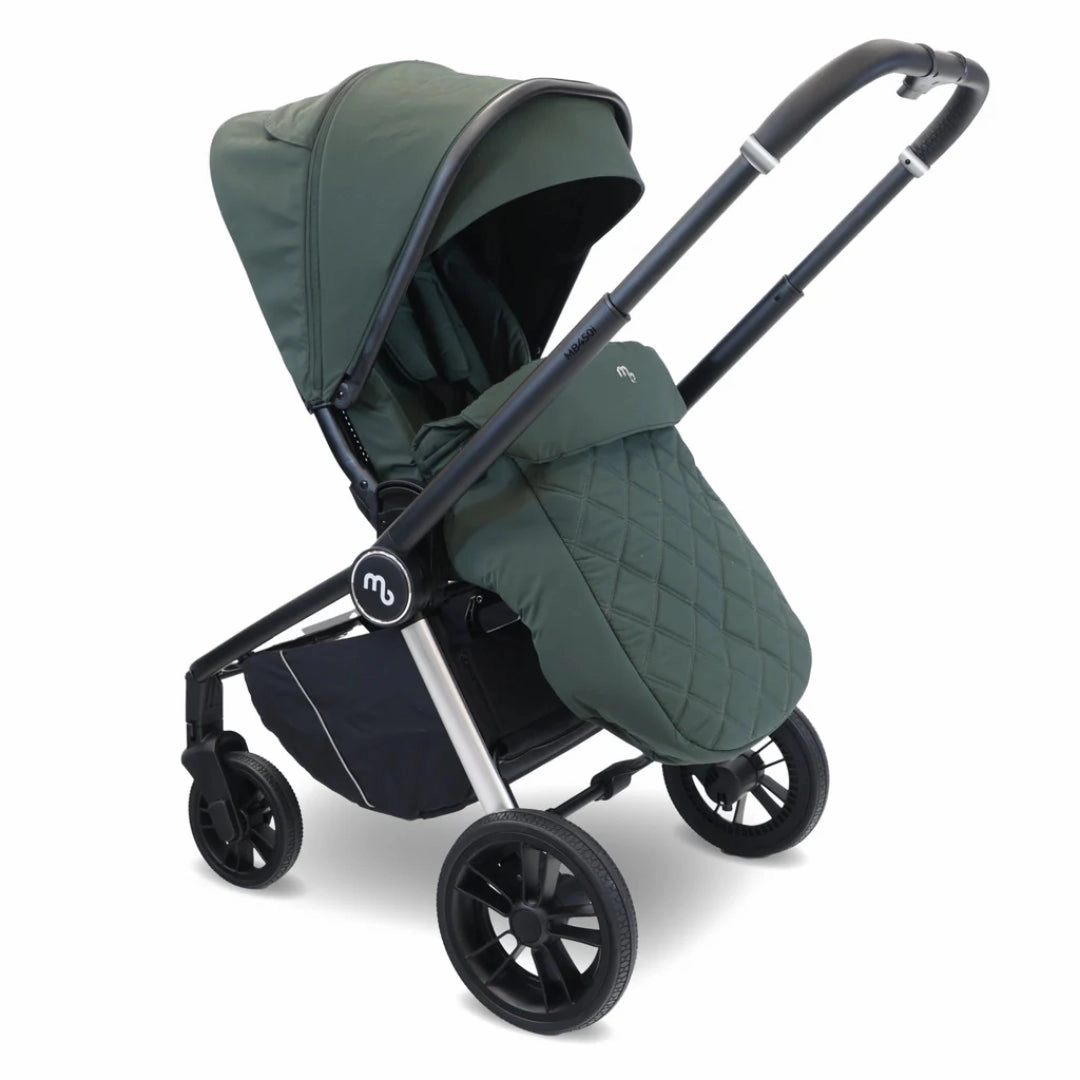My Babiie MB450i 3-in-1 Travel System with Base - Forest Green