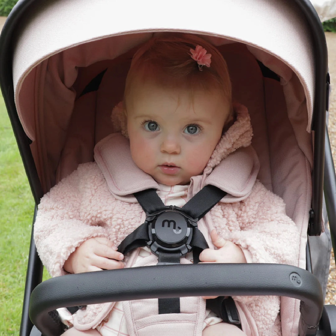 My Babiie MB450i 3-in-1 Travel System with Base - Pastel Pink