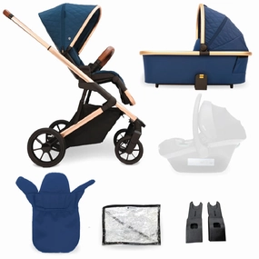 My Babiie MB500 2-in-1 Pushchair & Carrycot - Opal Blue