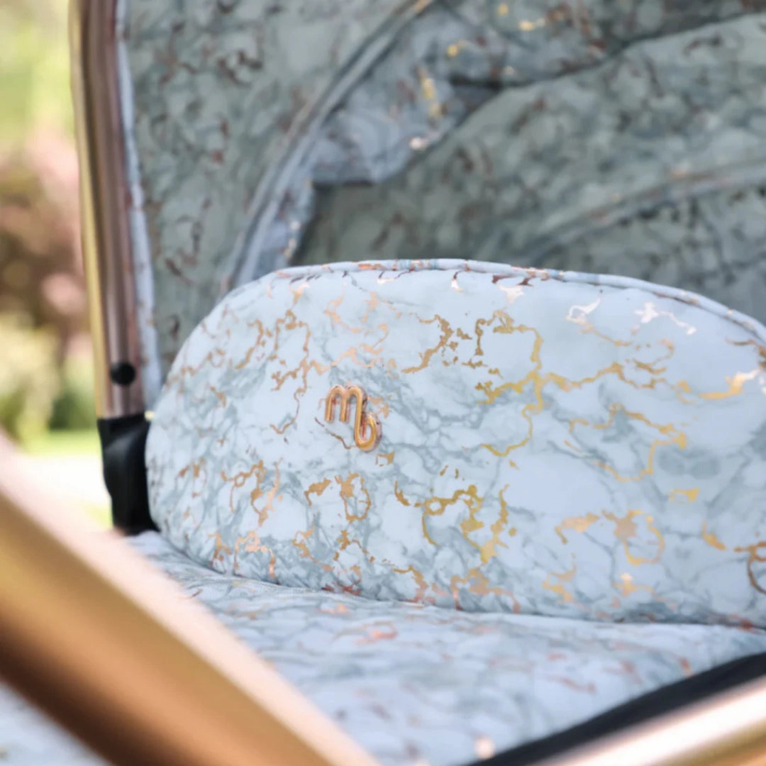 My Babiie MB500 2-in-1 Pushchair & Carrycot - Rose Gold Marble