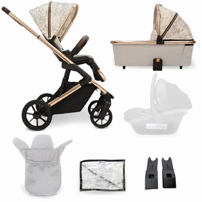 My Babiie MB500 2-in-1 Pushchair & Carrycot - Rose Gold Marble