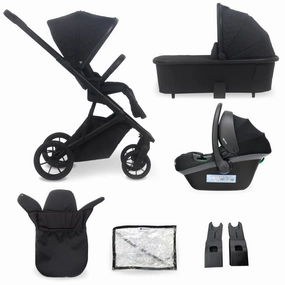 My Babiie MB500 3-in-1 Travel System - Obsidian Black