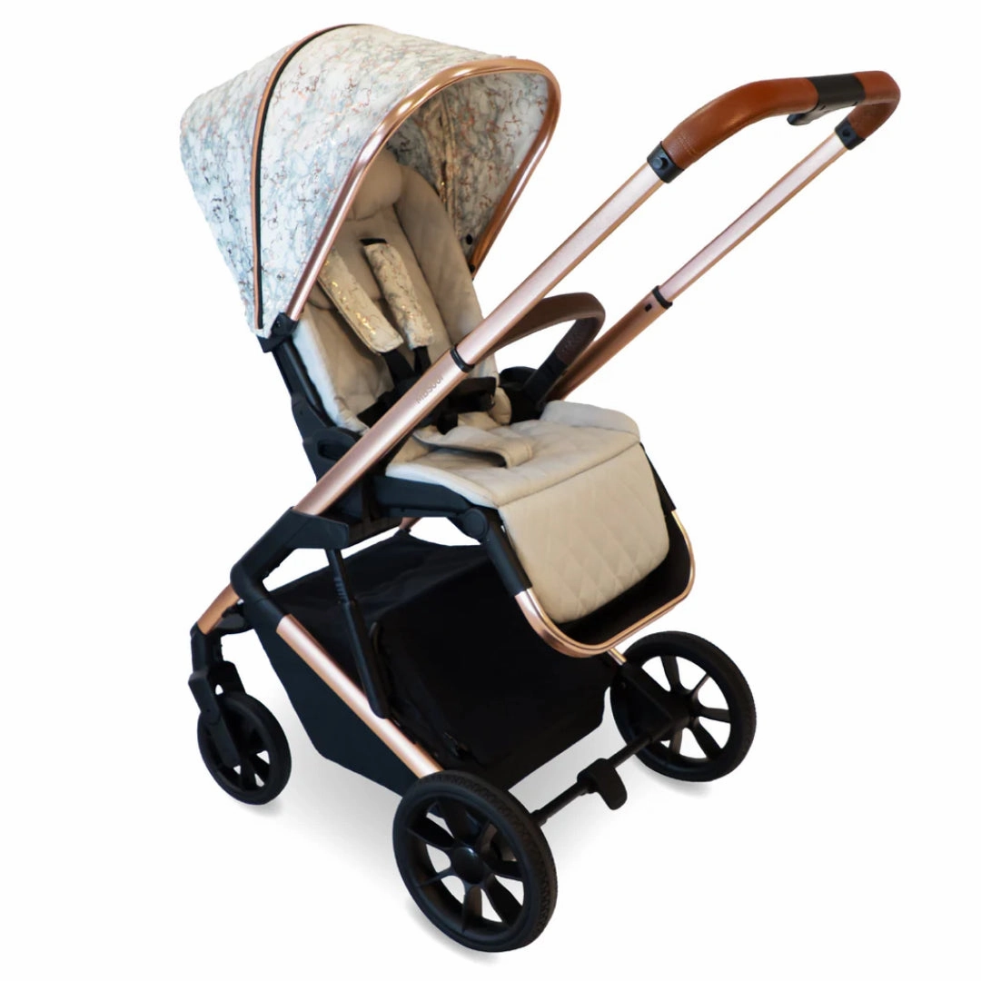 My Babiie MB500 3-in-1 Travel System - Rose Gold Marble