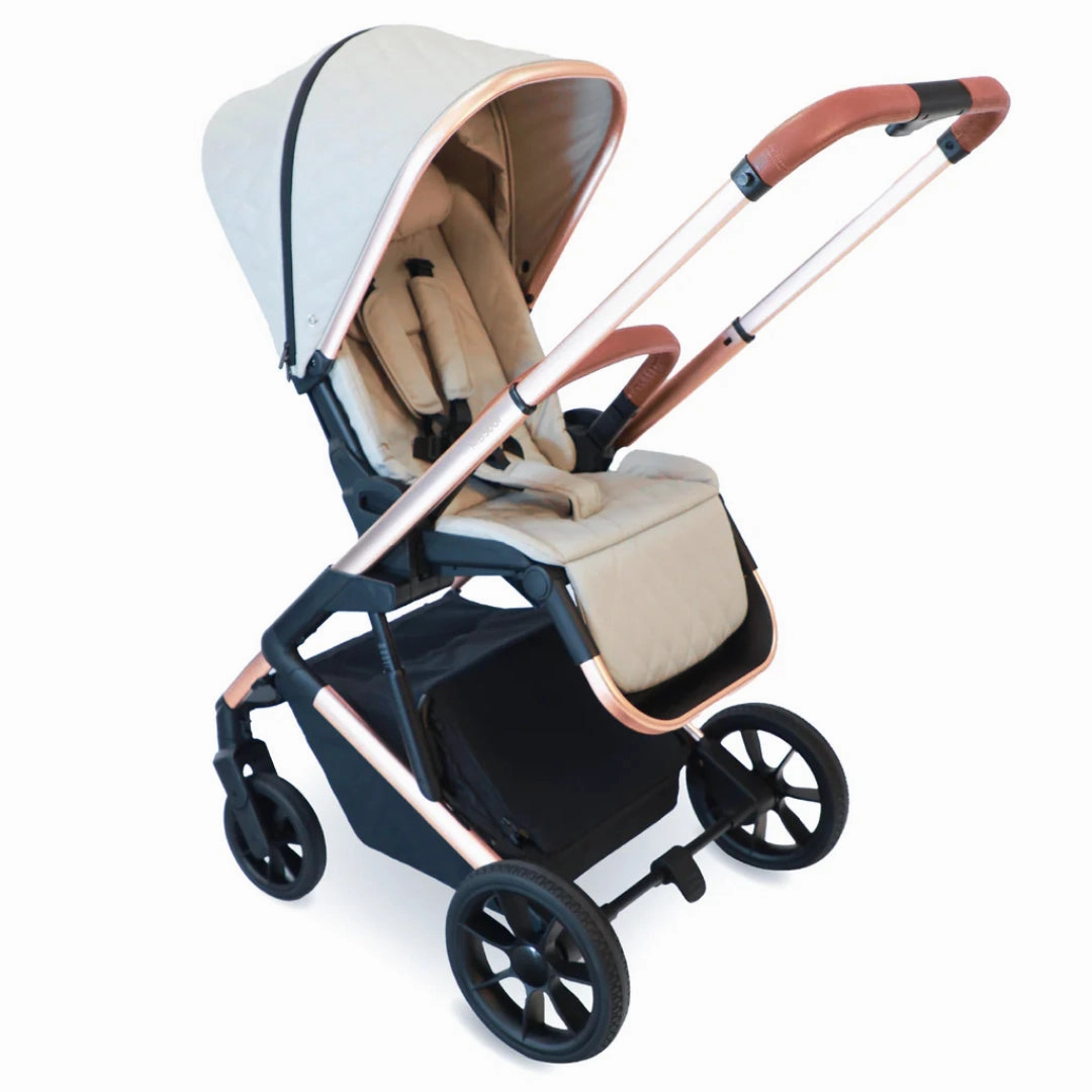 My Babiie MB500 3-in-1 Travel System - Rose Gold Stone