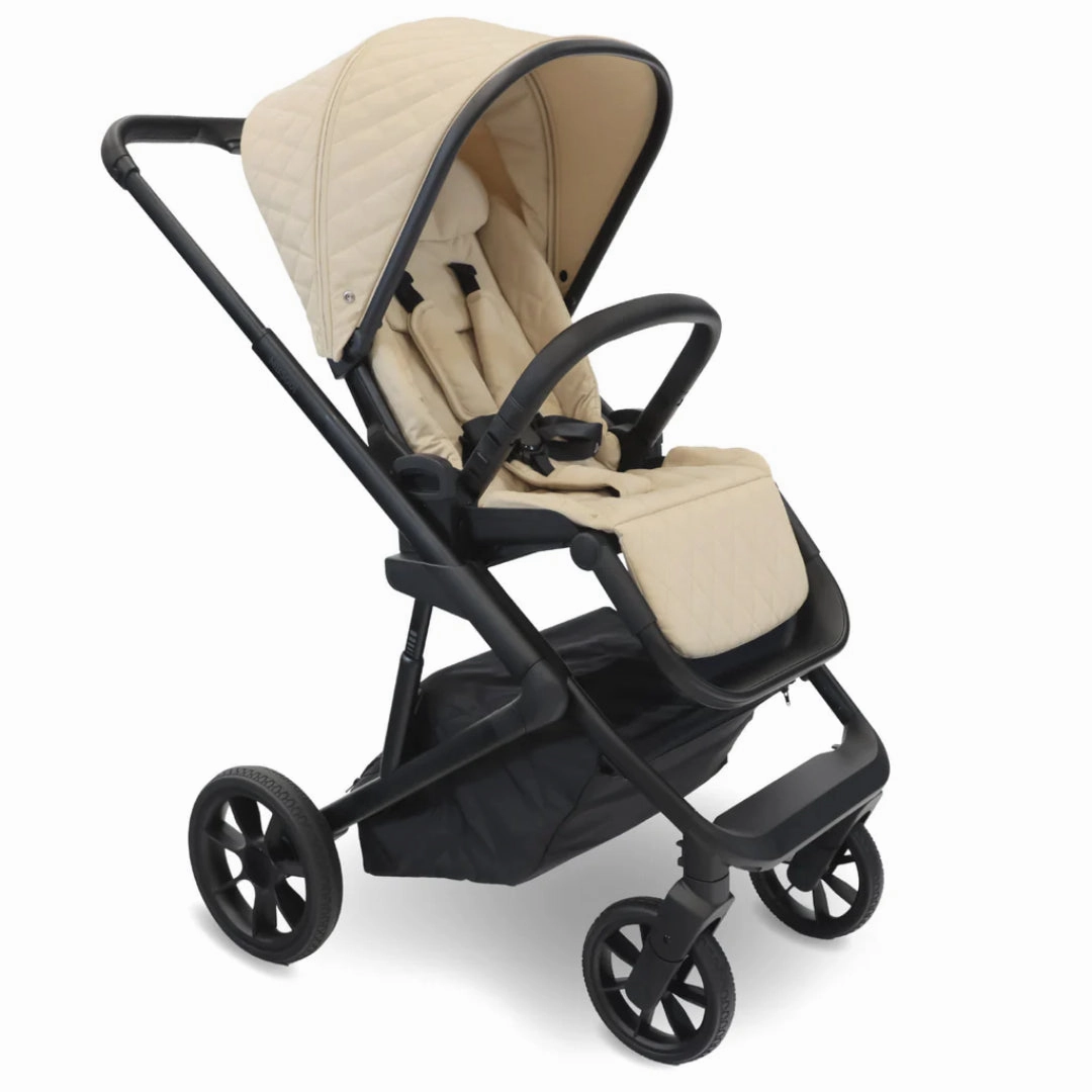 My Babiie MB500 3-in-1 Travel System with Base - Almond
