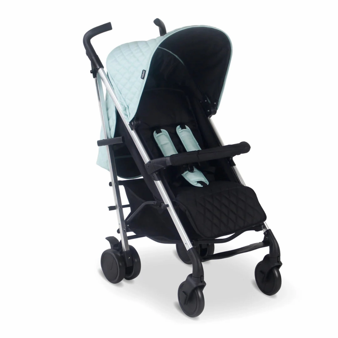 My Babiie MB51 PLUS Stroller - Quilted Aqua