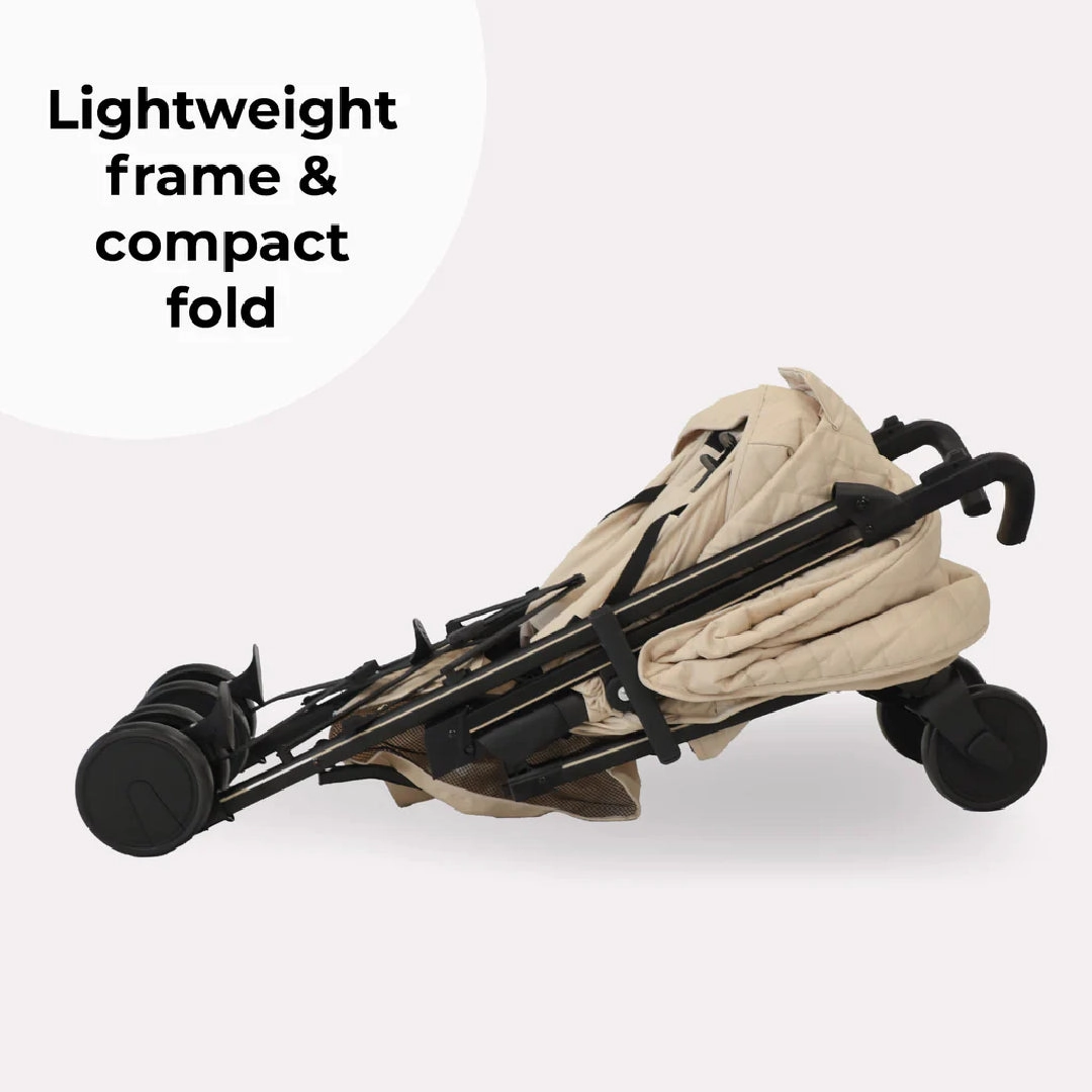 My Babiie MB51 PLUS Stroller - Quilted Sand